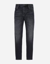Loose blue denim jeans -  | Dolce &amp; Gabbana