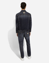 Loose blue denim jeans -  | Dolce &amp; Gabbana