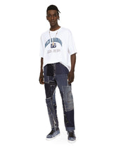 Loose stretch patchwork denim jeans -  | Dolce &amp; Gabbana