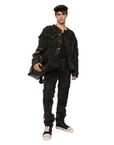 Loose overdyed patchwork denim jeans -  | Dolce & Gabbana