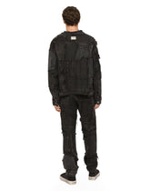Loose overdyed patchwork denim jeans -  | Dolce & Gabbana