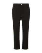 LOOSE STRETCH COTTON DRILL PANTS -  | Dolce & Gabbana