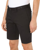 Stretch cotton shorts with DG patch -  | Dolce & Gabbana