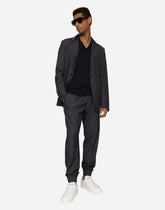 Virgin wool jogging pants -  | Dolce & Gabbana