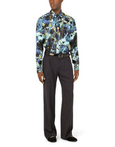 Pinstripe stretch wool pants -  | Dolce & Gabbana