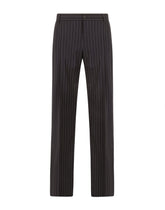 Pinstripe stretch wool pants -  | Dolce & Gabbana