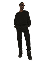 Jogging pants with flocked Dolce&Gabbana logo -  | Dolce & Gabbana