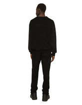 Jogging pants with flocked Dolce&Gabbana logo -  | Dolce & Gabbana