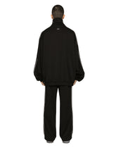 Triacetate jogging pants with DGVIB3 patch -  | Dolce & Gabbana
