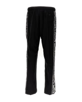 Silk habotai pants with printed side bands -  | Dolce &amp; Gabbana