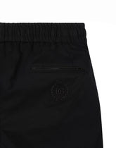Stretch cotton gabardine jogging pants -  | Dolce &amp; Gabbana