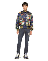 Rabbit-print nylon jacket -  | Dolce & Gabbana