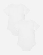 2-babygrow gift set in logo-print jersey -  | Dolce &amp; Gabbana
