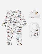 3-piece gift set with DG rock print -  | Dolce &amp; Gabbana