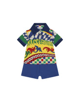 Piqué onesie with Carretto print -  | Dolce & Gabbana