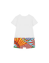Carretto-print jersey onesie -  | Dolce & Gabbana
