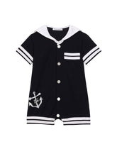 Jersey onesie with front pocket -  | Dolce & Gabbana