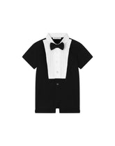 Tuxedo onesie in cotton -  | Dolce & Gabbana