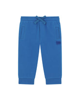 Jersey jogging pants with DG logo embroidery -  | Dolce & Gabbana