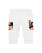 Jersey jogging pants with camouflage details -  | Dolce & Gabbana