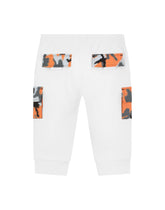 Jersey jogging pants with camouflage details -  | Dolce & Gabbana