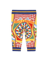 Carretto-print jersey jogging pants -  | Dolce & Gabbana