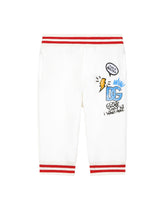 Jersey jogging pants with DG design print -  | Dolce &amp; Gabbana