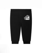 Cotton fleece jogging pants with DG logo -  | Dolce &amp; Gabbana