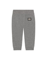 Jersey jogging pants with logo tag -  | Dolce &amp; Gabbana