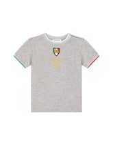 Jersey T-shirt with Italy DG logo patch -  | Dolce & Gabbana