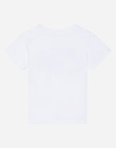 Jersey T-shirt with DG logo print -  | Dolce &amp; Gabbana