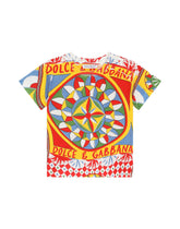 Carretto-print jersey T-shirt -  | Dolce & Gabbana