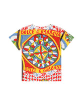 Carretto-print jersey T-shirt -  | Dolce & Gabbana