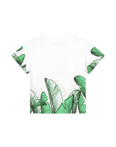 Jersey T-shirt with banana-tree DG logo print -  | Dolce &amp; Gabbana