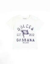 Jersey T-shirt with Dolce&amp;Gabbana logo -  | Dolce &amp; Gabbana