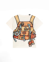 Jersey t-shirt with backpack print -  | Dolce &amp; Gabbana