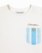 Jersey T-shirt with pocket -  | Dolce &amp; Gabbana