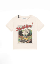 Jersey t-shirt with postcard print -  | Dolce &amp; Gabbana