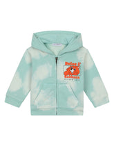 Jersey hoodie with cloud print -  | Dolce & Gabbana