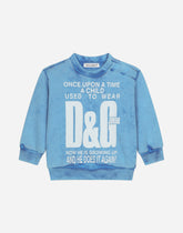 Jersey round-neck sweatshirt -  | Dolce & Gabbana
