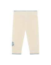 Knit pants with DG logo patch -  | Dolce &amp; Gabbana