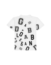 Jersey T-shirt with DG logo print -  | Dolce & Gabbana