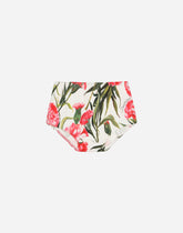 Carnation-print interlock dress -  | Dolce &amp; Gabbana