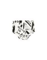 Short interlock dress with graffiti print -  | Dolce & Gabbana