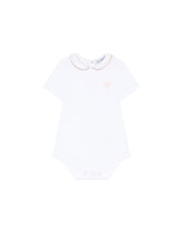 Jersey babygrow with DG embroidery -  | Dolce & Gabbana