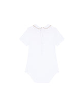 Jersey babygrow with DG embroidery -  | Dolce & Gabbana