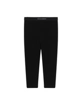 Solid-colour interlock leggings -  | Dolce & Gabbana