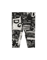 Graffiti-print interlock leggings -  | Dolce & Gabbana