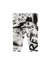 Graffiti-print interlock leggings -  | Dolce & Gabbana