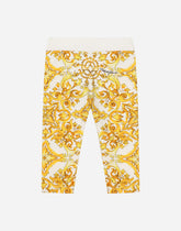 Majolica-print interlock leggings -  | Dolce &amp; Gabbana